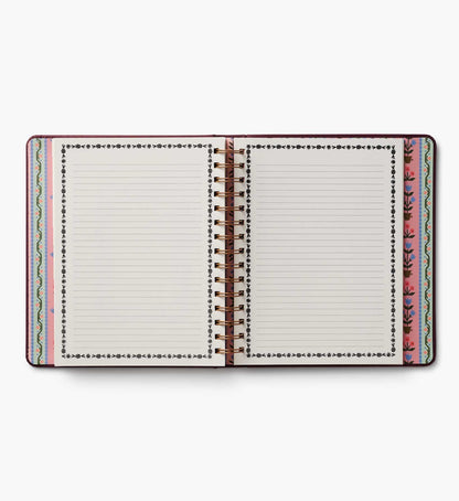 2026-2027 17-Month Academic Covered Spiral Planner - Ladies Night Book Club