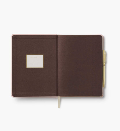 2027 12-Month Hardcover Planner with Pen - Paisley