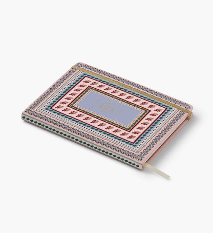 2027 12-Month Hardcover Planner with Pen - Paisley