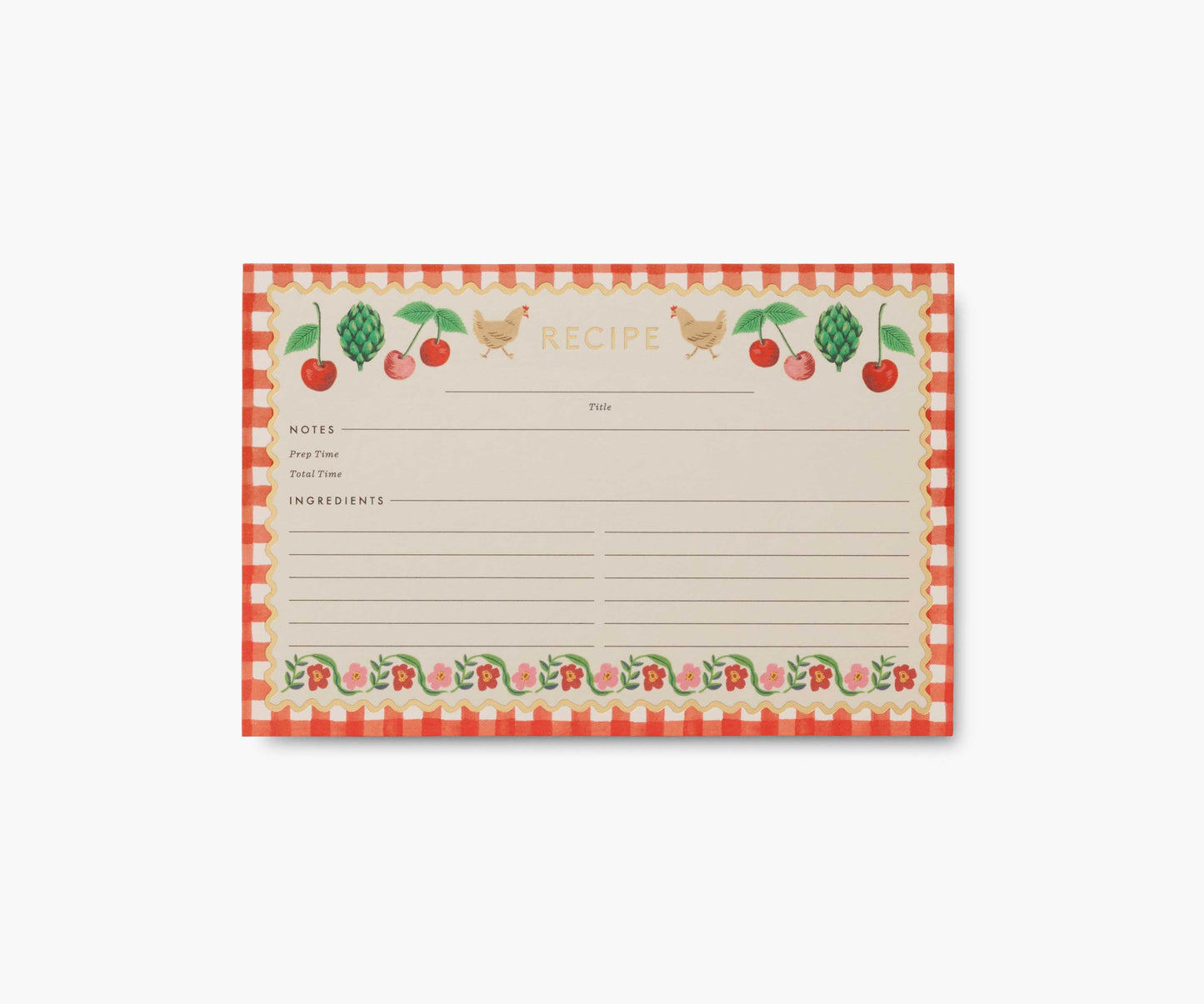 Recipe Cards - Cherry Farm - Greeting Card with Envelope