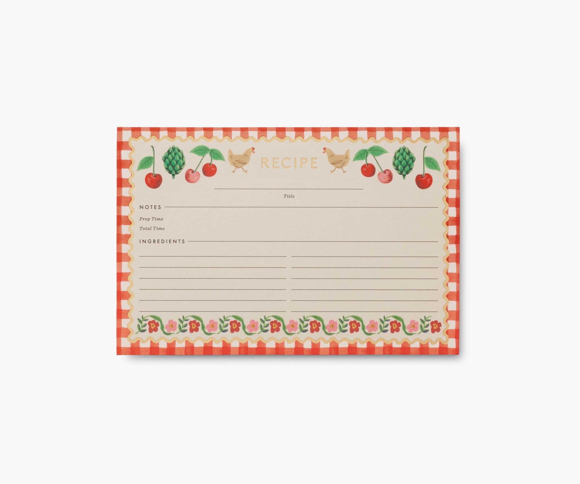Recipe Cards - Cherry Farm - Greeting Card with Envelope