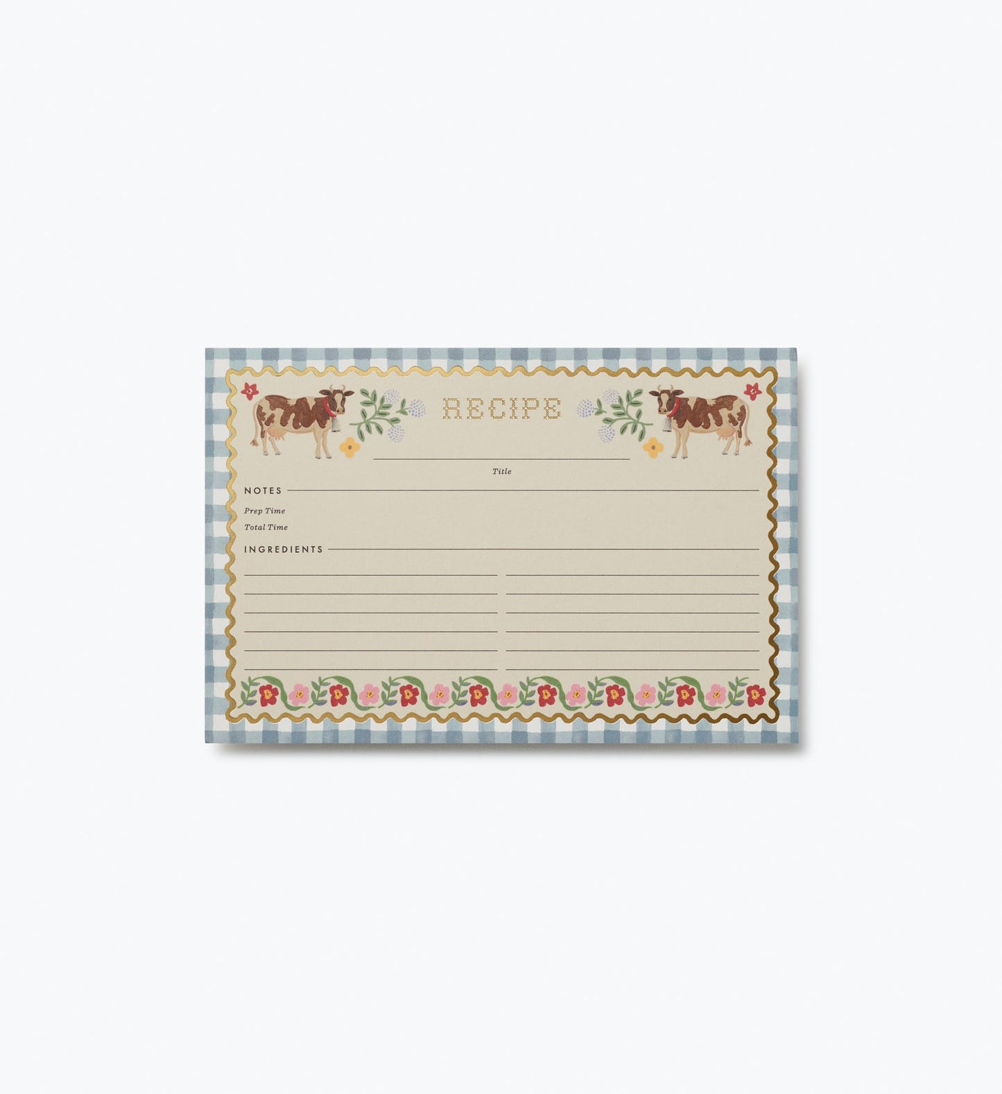 Recipe Cards - Home Sweet Home - Greeting Card with Envelope