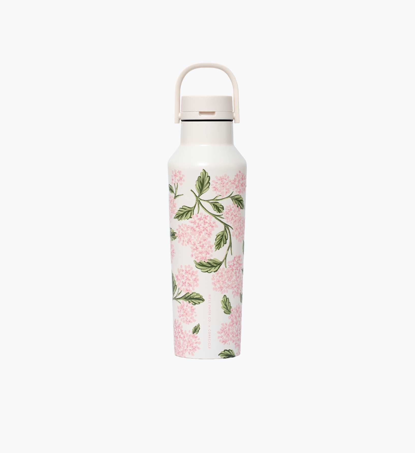 20 oz. Sport Canteen - Pink Hydrangea - Premium Design Accessory