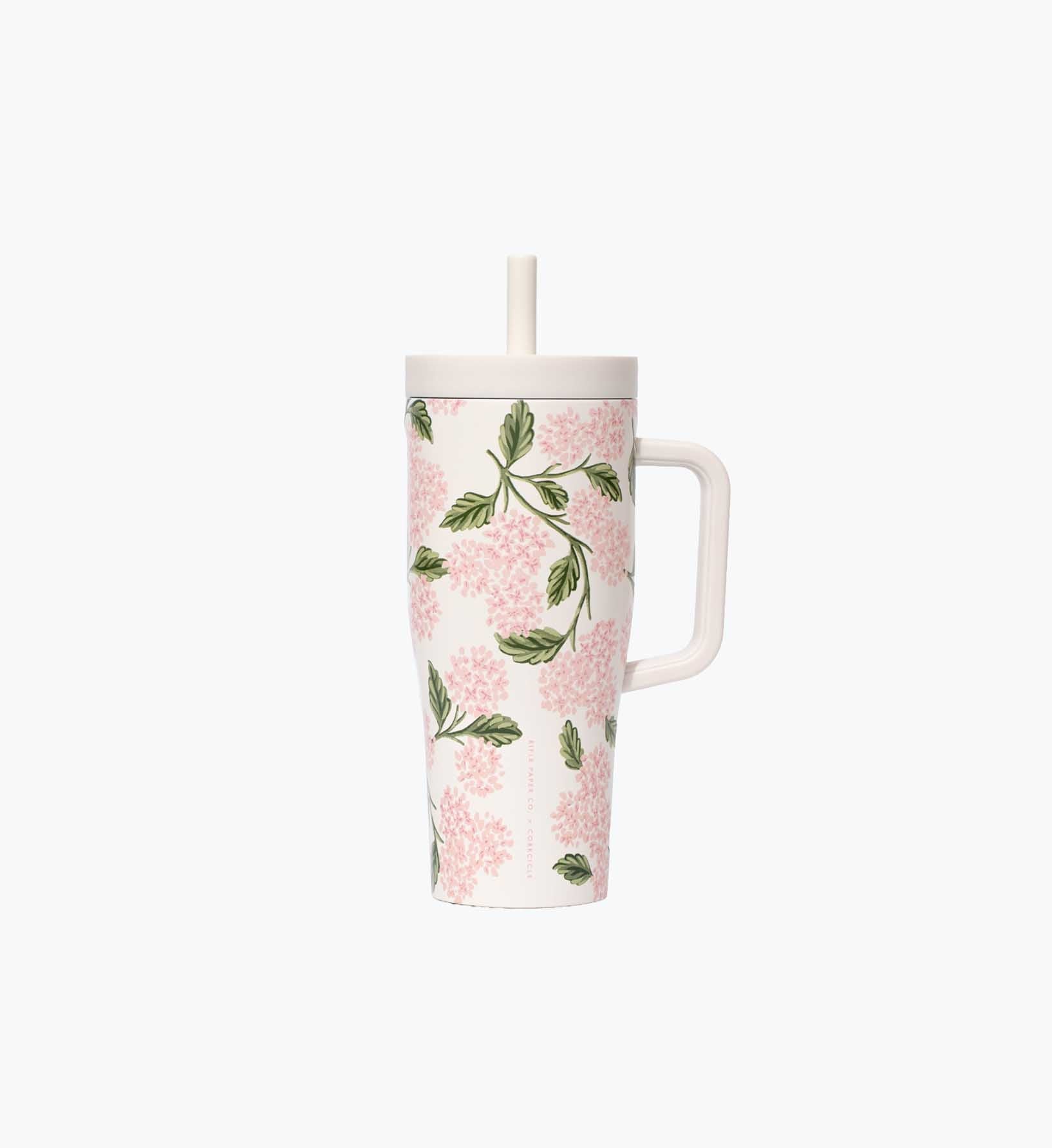 22 oz. Cruiser Cup - Pink Hydrangea - Premium Design Accessory
