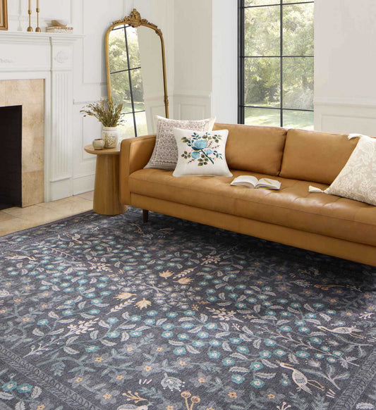 Maison Nightingale Power Loomed Rug - Black