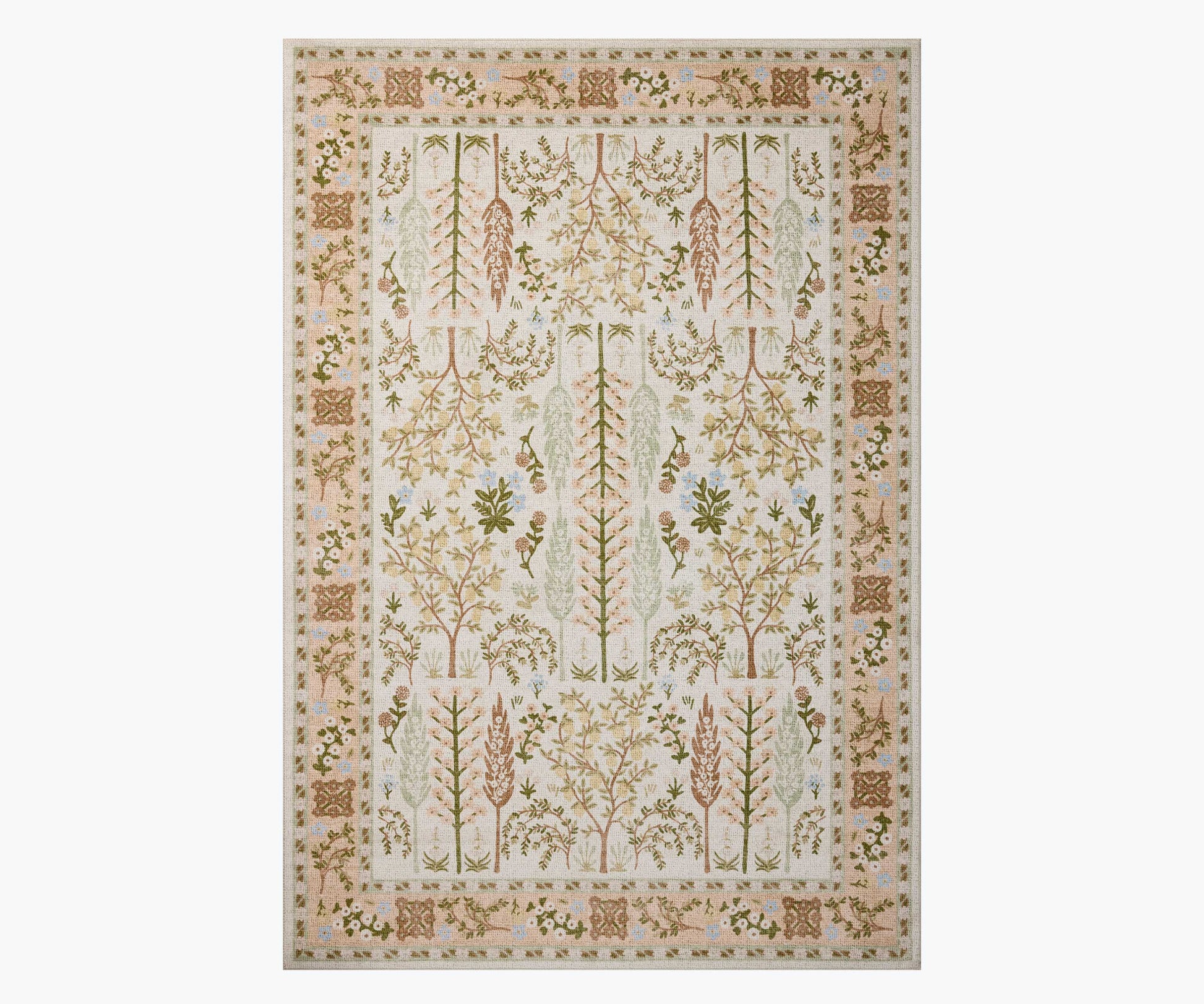 Canopy Bough Printed Rug - Cream - Premium Design Accessory