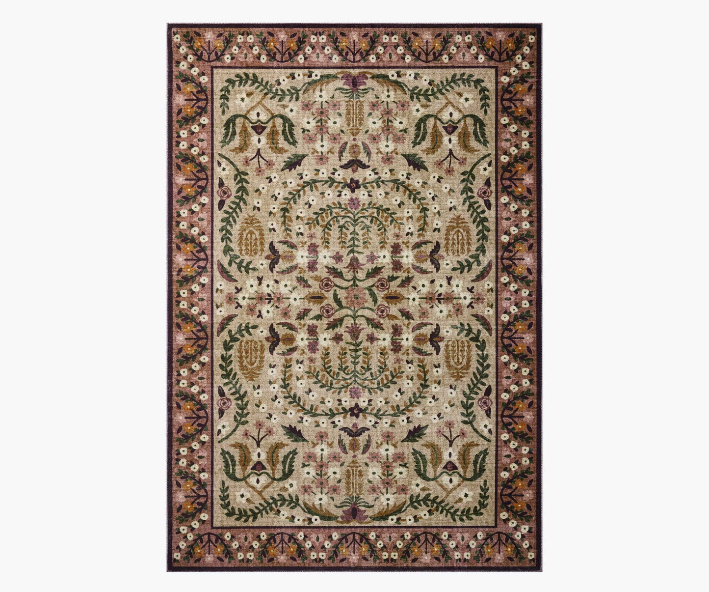 Canopy Edie Printed Rug - Aubergine - Premium Design Accessory