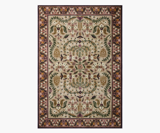 Canopy Edie Printed Rug - Aubergine - Premium Design Accessory