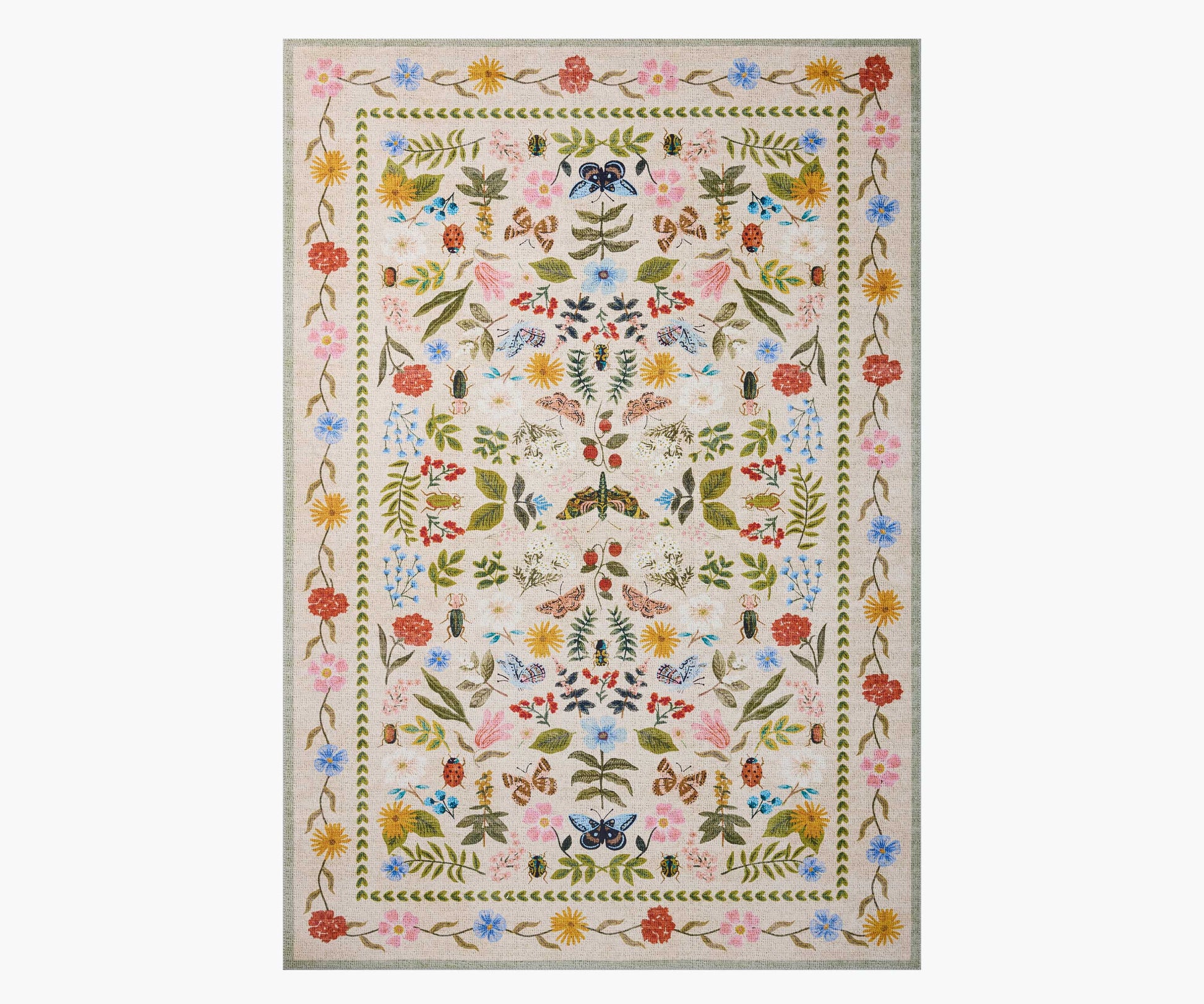 Canopy Curio Printed Rug - Cream - Premium Design Accessory