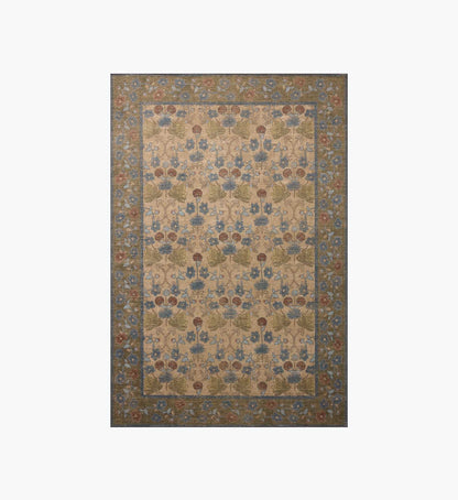 Edinburgh Maple Power Loomed Rug - Tan & Olive - Premium Design Accessory