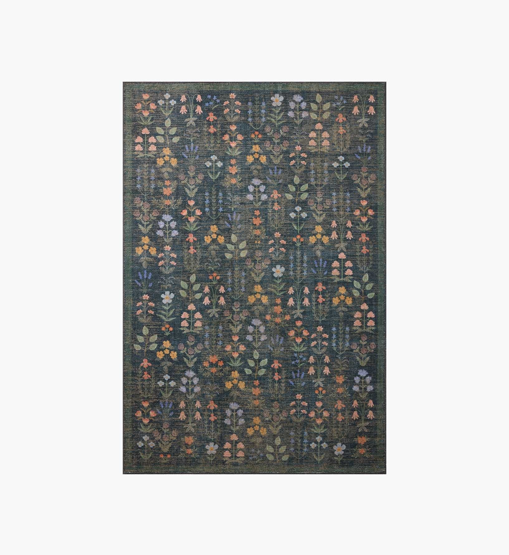 Edinburgh Campbell Power Loomed Rug - Navy - Premium Design Accessory