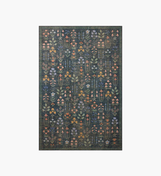 Edinburgh Campbell Power Loomed Rug - Navy - Premium Design Accessory