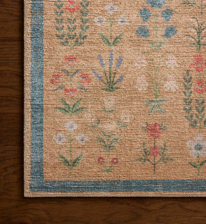 Edinburgh Campbell Power Loomed Rug - Wheat