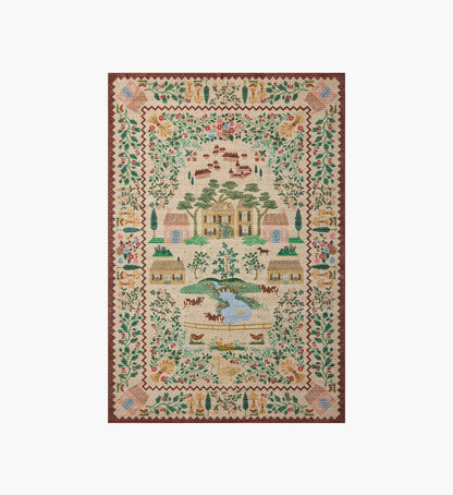 Orchard Country Farm Washable Rug - Ivory - Premium Design Accessory