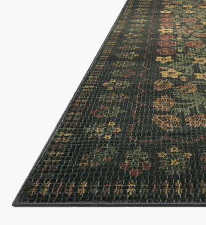 Orchard Charlotte Washable Rug - Forest