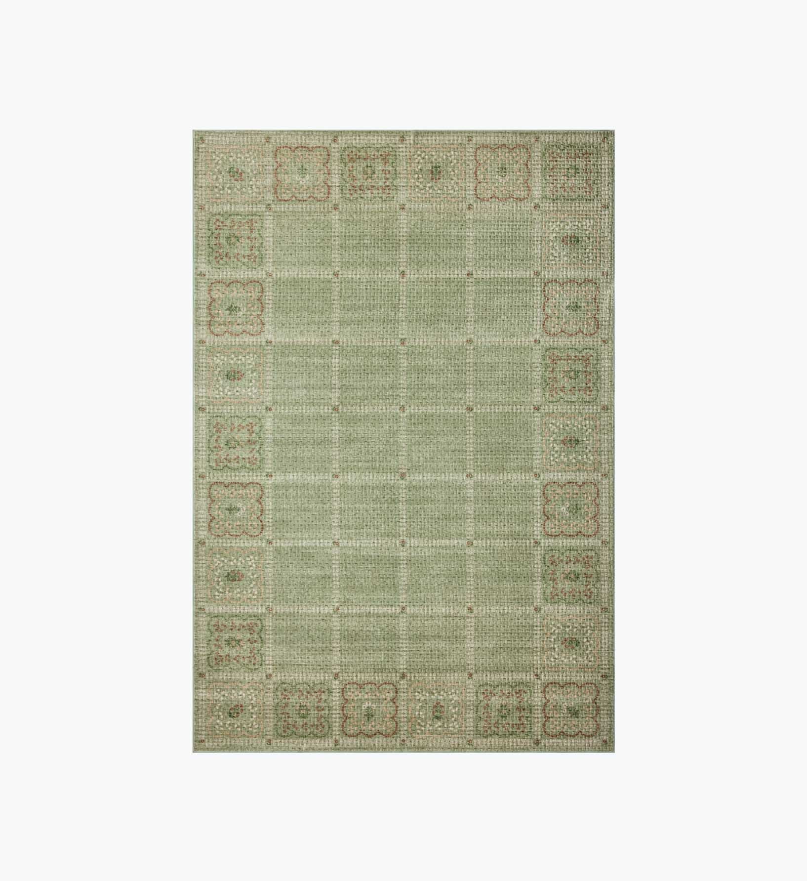 Orchard Lottie Washable Rug - Green - Premium Design Accessory