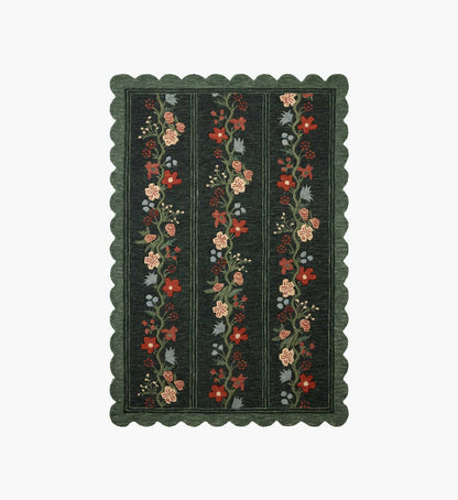 Thistle Wool Hooked Rug - Forest - Premium Design Accessory