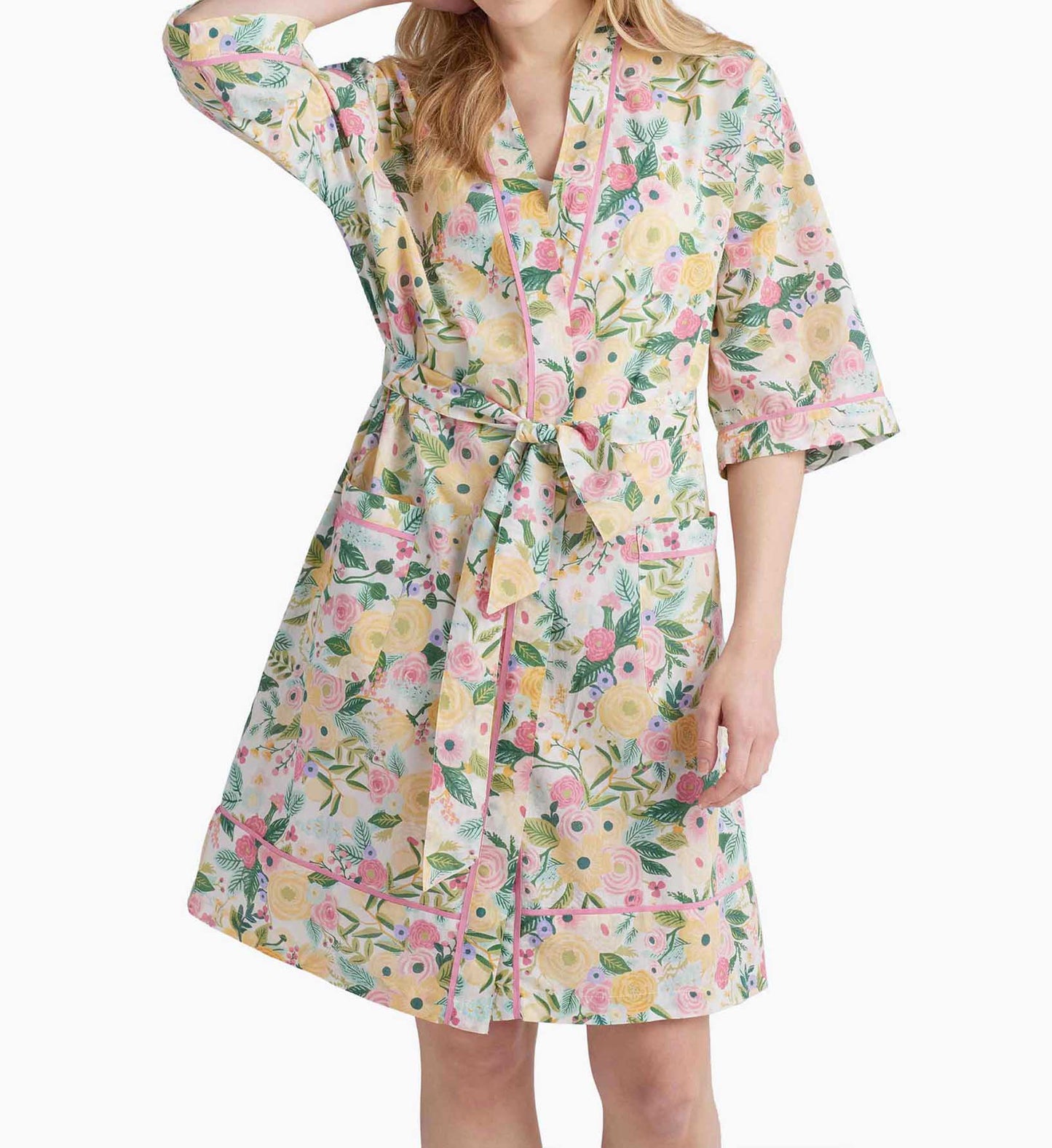 Voile Robe - Garden Party - Cotton Loungewear
