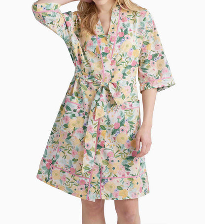 Voile Robe - Garden Party - Cotton Loungewear