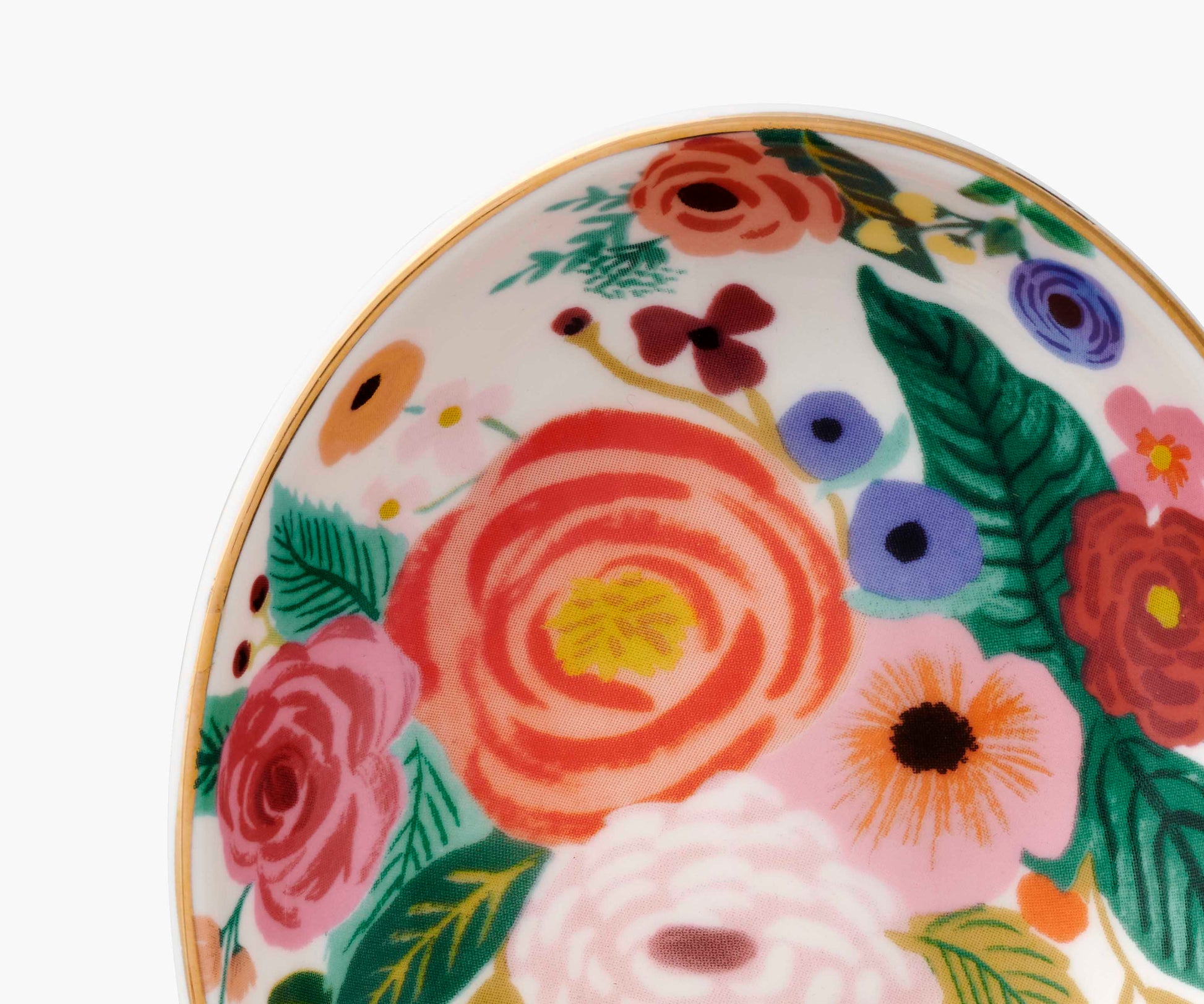 Porcelain Spoon Rest - Garden Party