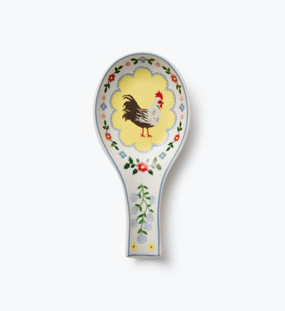 Porcelain Spoon Rest - Home Sweet Home - Premium Design Accessory