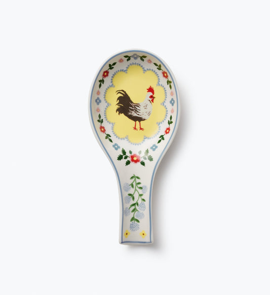Porcelain Spoon Rest - Home Sweet Home - Premium Design Accessory