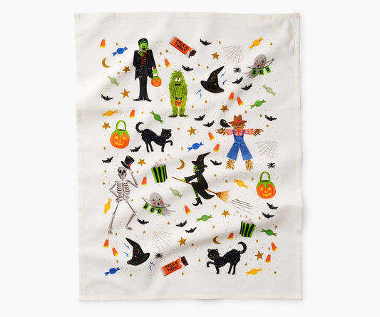 Tea Towel - Halloween Parade - Premium Design Accessory