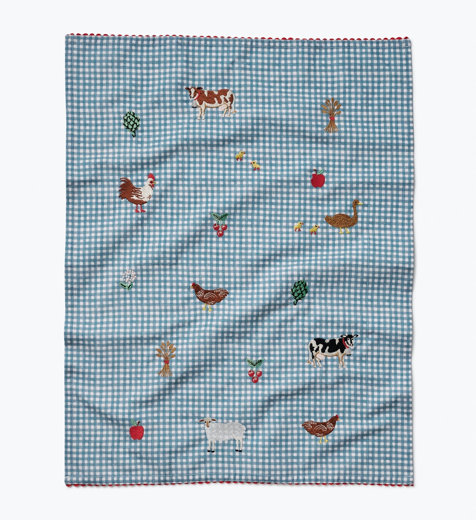 Tea Towel - Country Farm Gingham - Premium Design Accessory