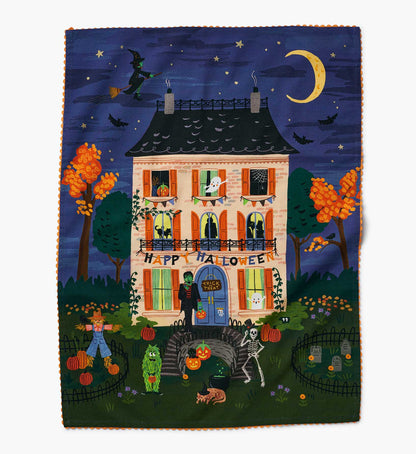 Tea Towel - Haunted House - Premium Design Accessory