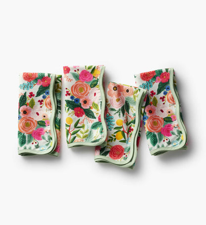 Cotton Napkin Set - Garden Party - Cotton Loungewear