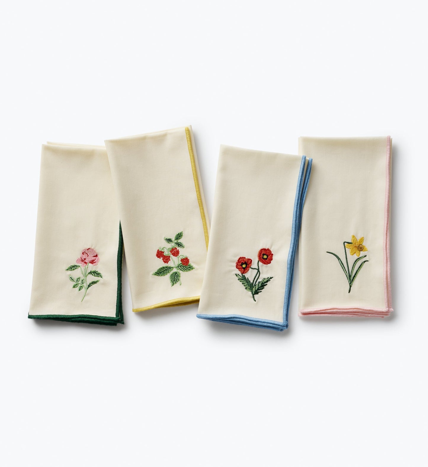 Cotton Napkin Set - Garden Study - Cotton Loungewear