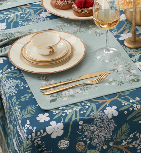 Cotton Placemats - Juniper Forest