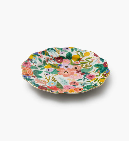 Porcelain Dessert Plate Set - Garden Party