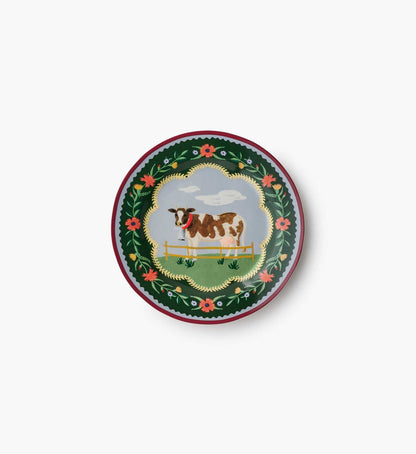 Porcelain Dessert Plate Set - Home Sweet Home