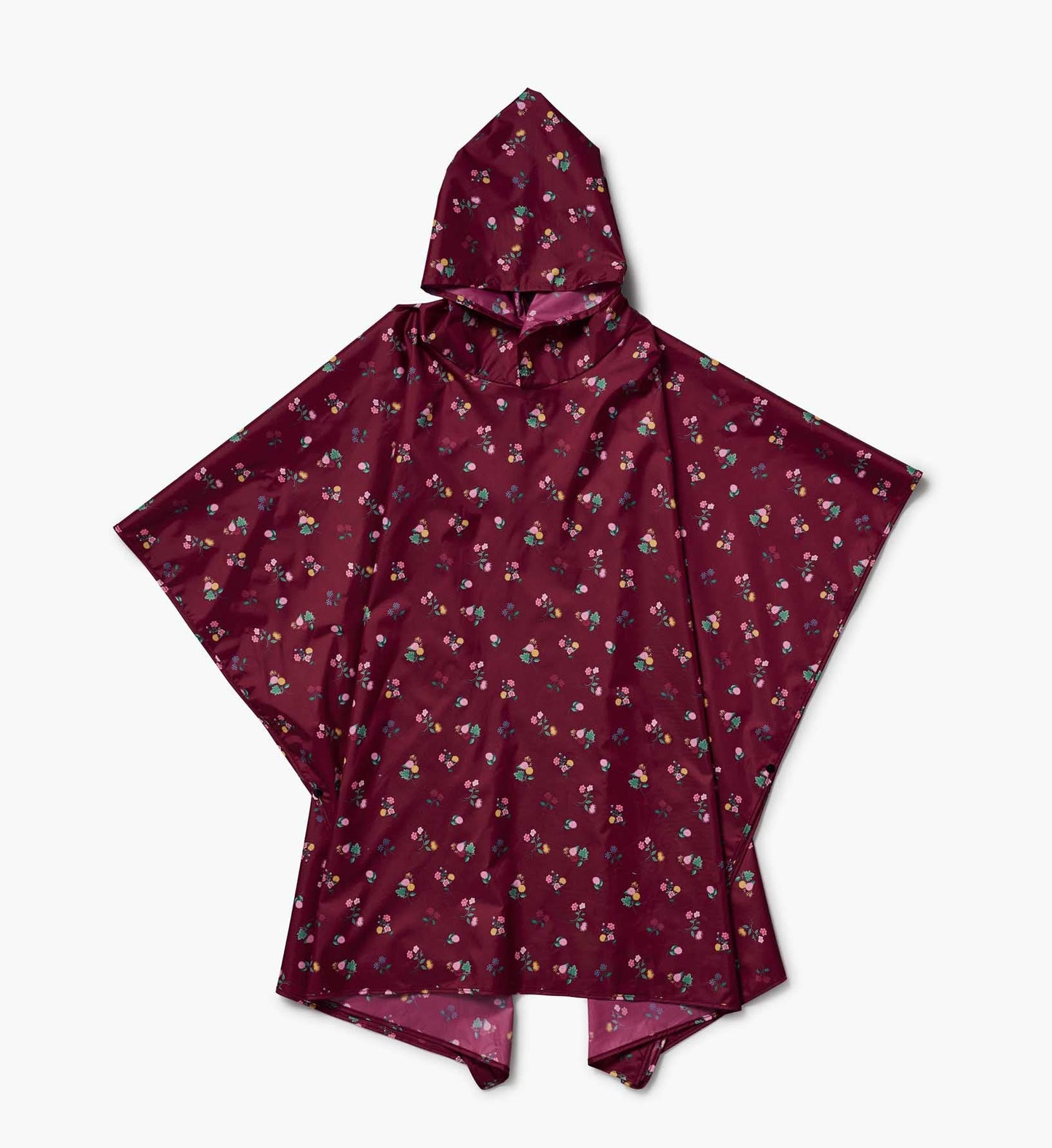Packable Rain Poncho - Ditsy Dahlia - Premium Design Accessory