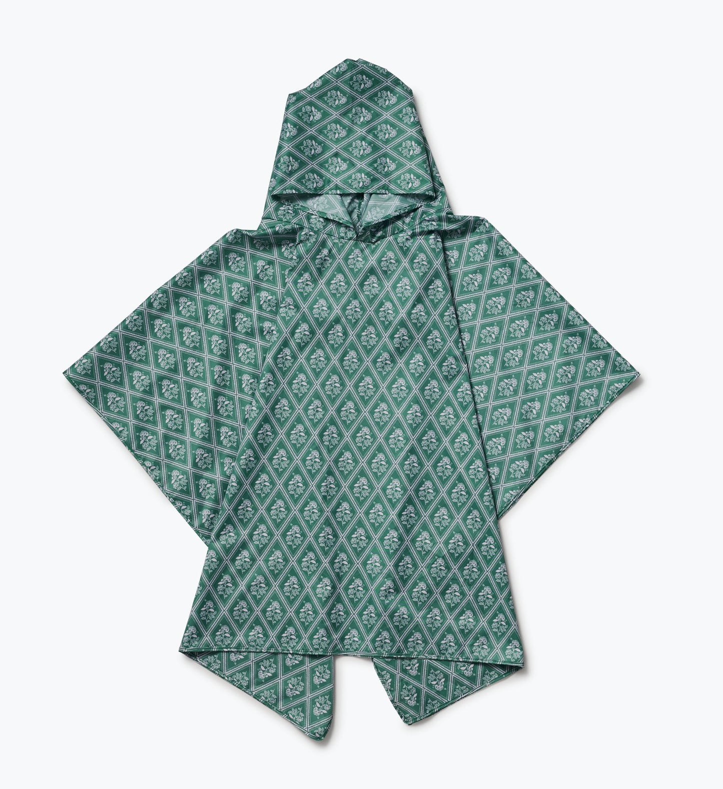 Packable Rain Poncho - Rose Study - Premium Design Accessory