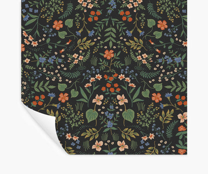 Wildwood Peel & Stick Wallpaper - Black - Peel and Stick Wallpaper