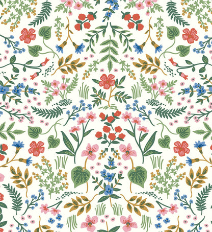 Wildwood Peel & Stick Wallpaper - Rose Multi