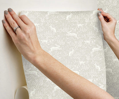 Fable Peel & Stick Wallpaper - Linen