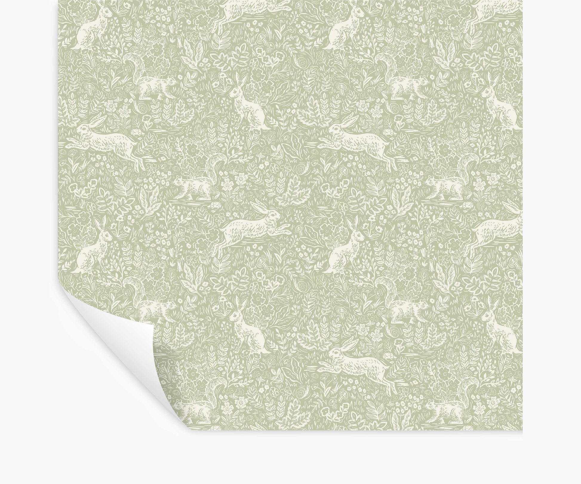 Fable Peel & Stick Wallpaper - Mint - Peel and Stick Wallpaper