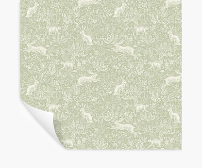 Fable Peel & Stick Wallpaper - Mint - Peel and Stick Wallpaper