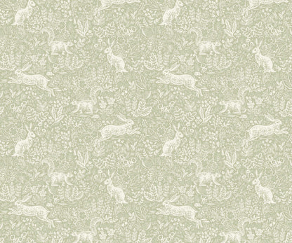 Fable Peel & Stick Wallpaper - Mint
