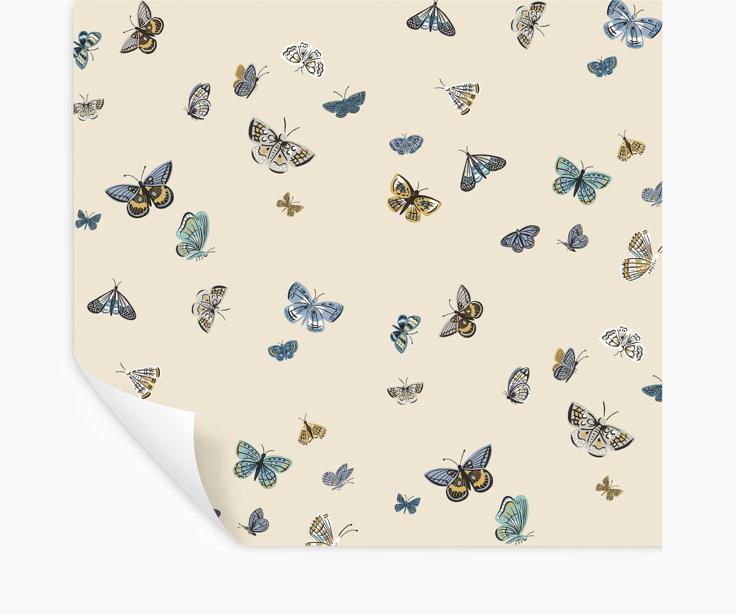 Butterfly House Peel & Stick Wallpaper - Linen - Peel and Stick Wallpaper