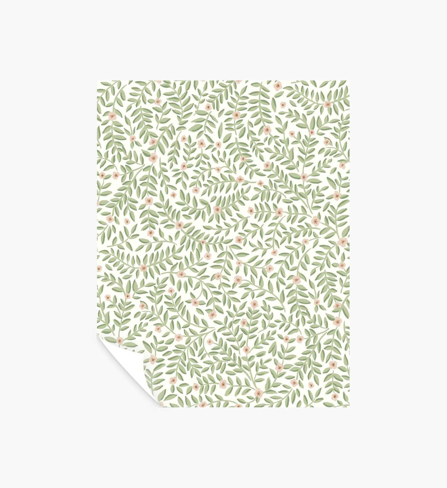 Elodie Peel & Stick Wallpaper Sample - Cream - Peel and Stick Wallpaper
