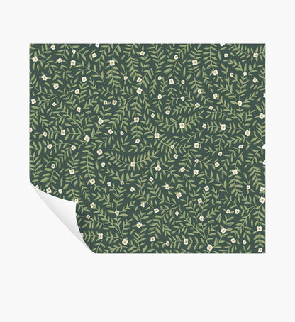 Elodie Peel & Stick Wallpaper - Emerald - Peel and Stick Wallpaper