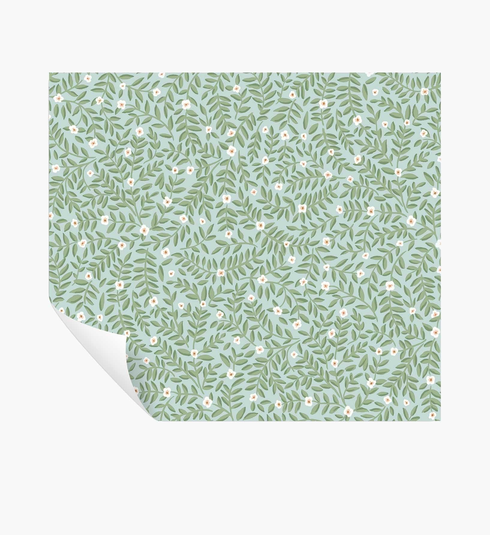 Elodie Peel & Stick Wallpaper - Light Blue - Peel and Stick Wallpaper