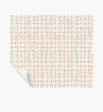 Daisy Gingham Peel & Stick Wallpaper - Blush - Peel and Stick Wallpaper