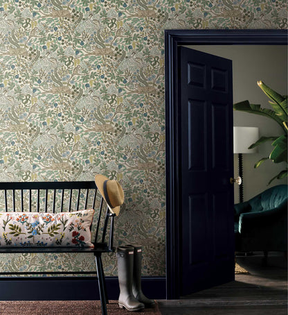 Safari Peel & Stick Wallpaper Sample - Cream