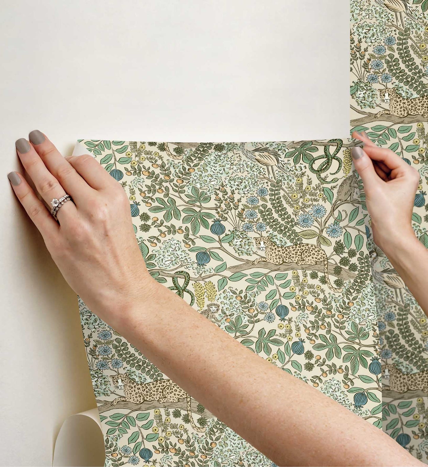 Safari Peel & Stick Wallpaper - Cream