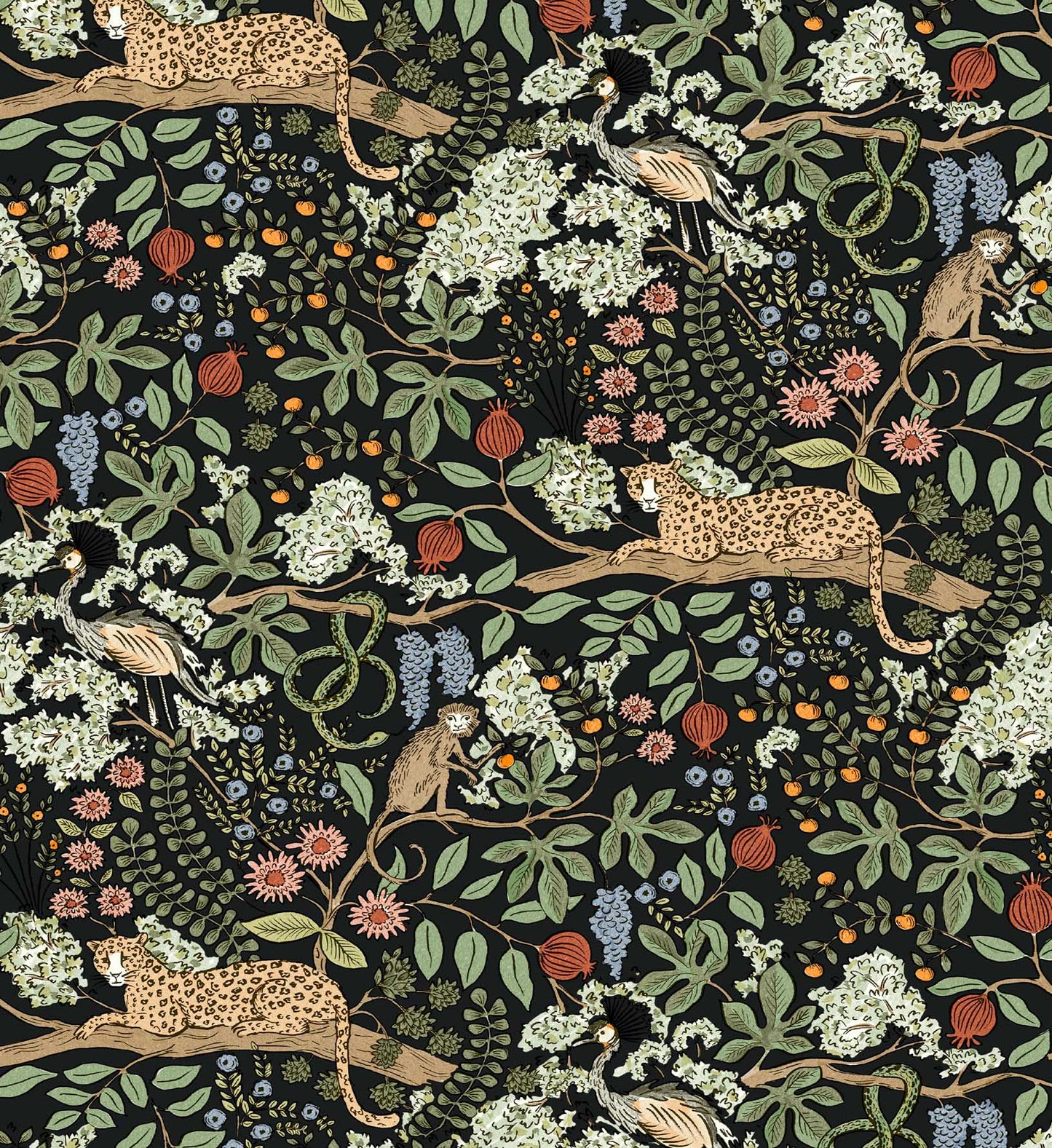 Safari Peel & Stick Wallpaper Sample - Black